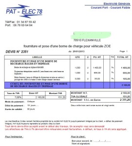 exemple de devis dif