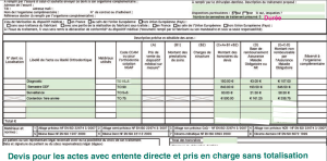 exemple de devis medical