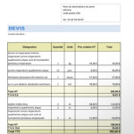 exemple de devis sans tva gratuit
