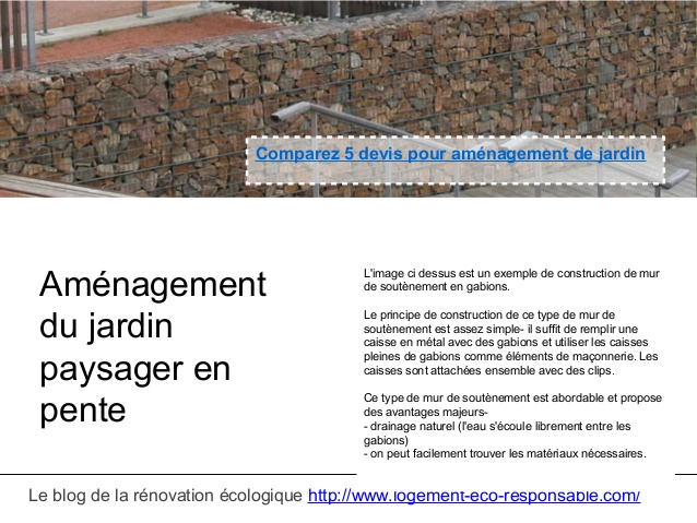 exemple de devis amenagement jardin