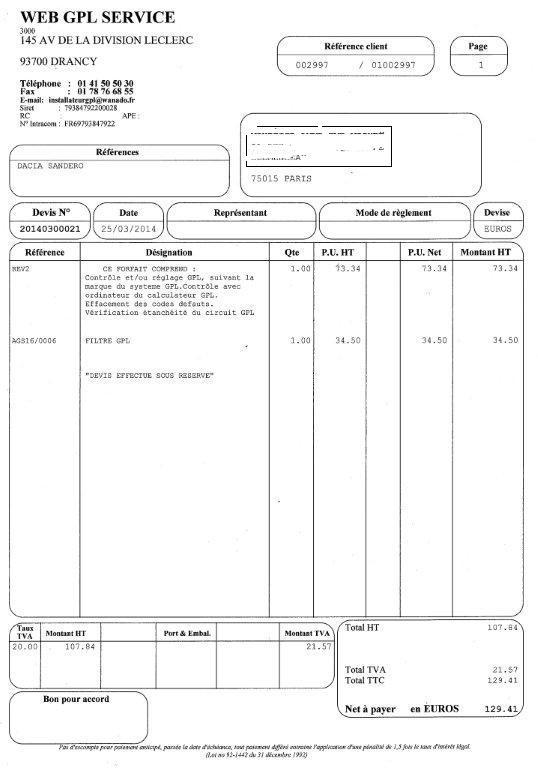exemple de devis installation climatisation