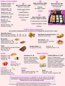 exemple de devis menu restaurant
