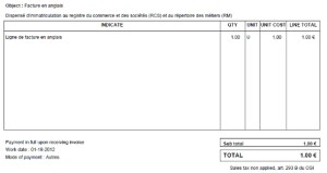 exemple de devis micro entreprise