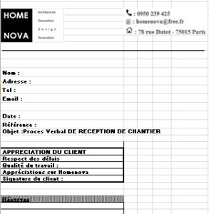 exemple de devis d architecte