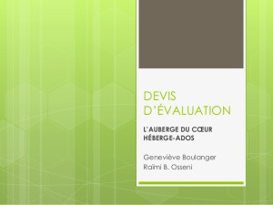 exemple de devis d evaluation