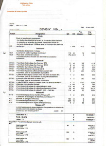 exemple de devis extension maison