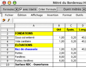 exemple de devis mur