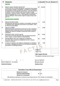 exemple de devis photo
