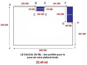 exemple de devis plafond tendu