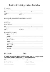 exemple de devis vente voiture occasion