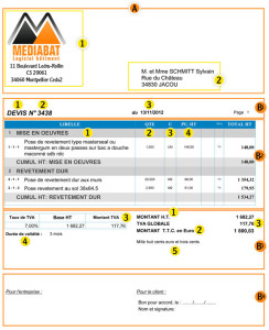 exemple de devis batiment pdf