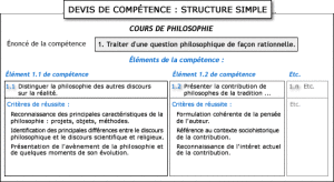 exemple de devis de performance