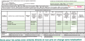 exemple de devis orthodontie