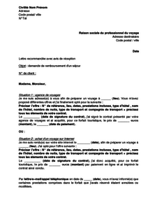 exemple de devis pour hotel