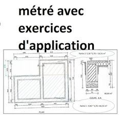 Cours calcul métré bâtiment avec exercices d'application