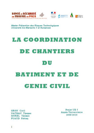 La coordination de chantiers du bâtiment et de génie civil