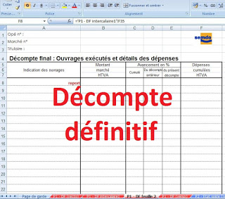 modele dgd batiment excel