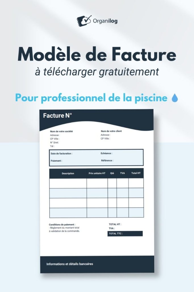 Modèle de Facture Piscine : Téléchargez Gratuitement !