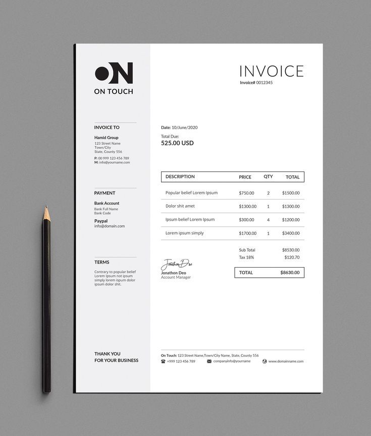 Efficient Invoice Templates for Secure Tomorrow